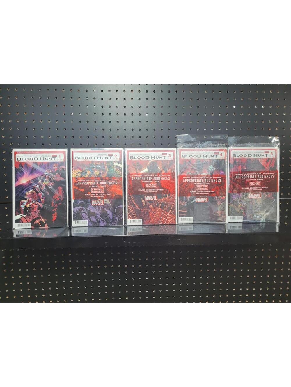 Blood Hunt #1-5 Complete Red Band Set Marvel 2024 NM